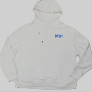 Mode of One MO1 Graphic Print Hoodie w/Kangaroo Pocket Men's Sweatshirt Size S